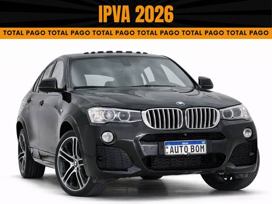 BMW X4 3.0 M SPORT 35I 4X4 24V TURBO GASOLINA 4P AUTOMÁTICO